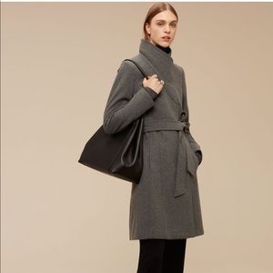 Aritzia Babaton heather Gray Coat